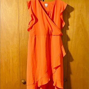 A New Day Orange Summer Dress